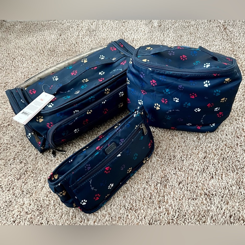 3 piece LUG Trolly XL case!  Brand new!  A beautiful travel bag for pet lovers!